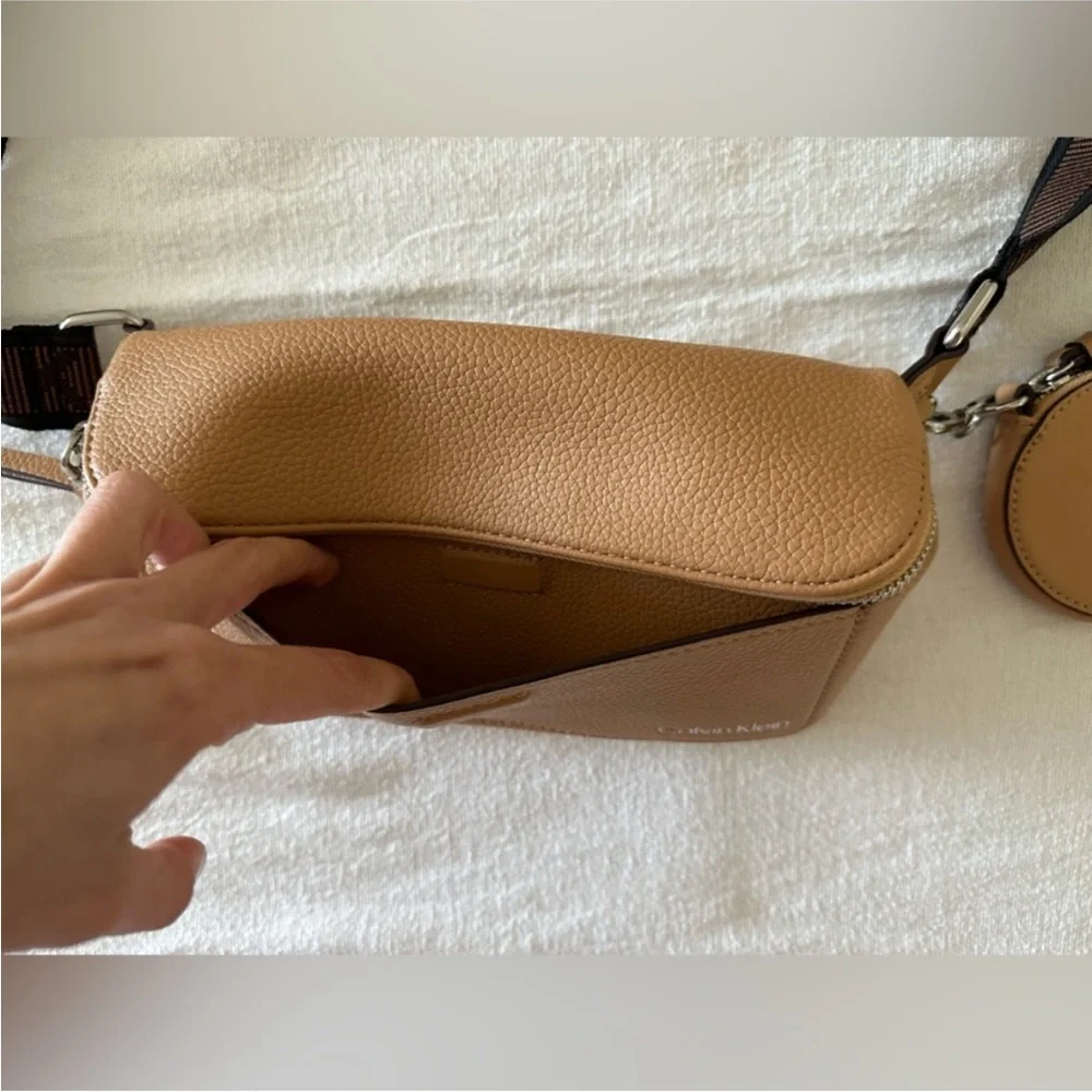 Calvin Klein Millie Belt Bag in Caramel